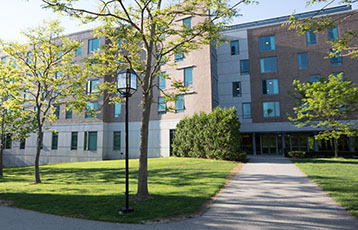 Hall 17 at Bryant University