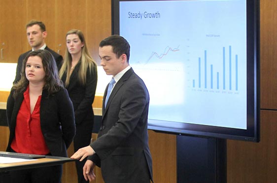 Students present results of the Archway Investment Fund