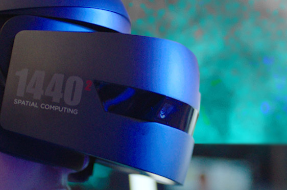 An image of a virtual reality headset.
