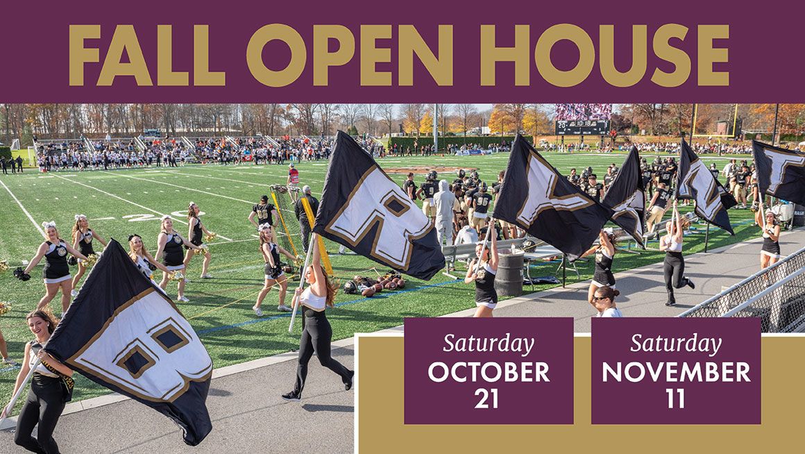 Bryant University Fall Open House will be held Saturday, Oct. 21 and Saturday, Nov. 11