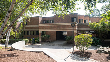 Health Services, inside Barrington House at Bryant University.